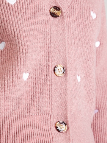 Cardigan 'Lana' ABOUT YOU en rose