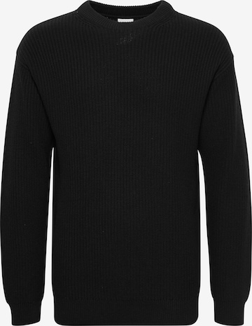 !Solid Sweater in Black: front