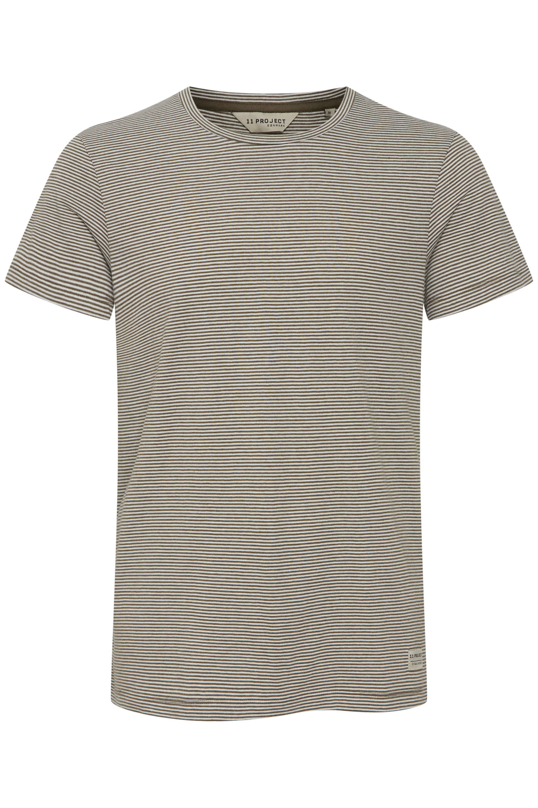 11 Project Shirt in Grün: Vorderseite