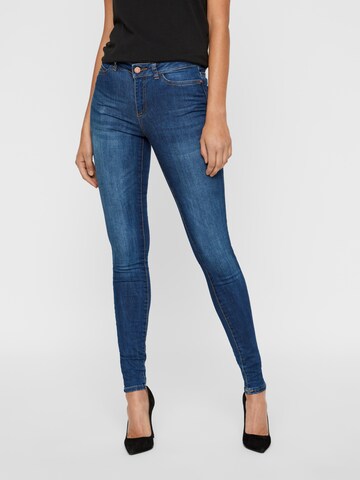 Noisy may Skinny Jeans in Blauw: voorkant