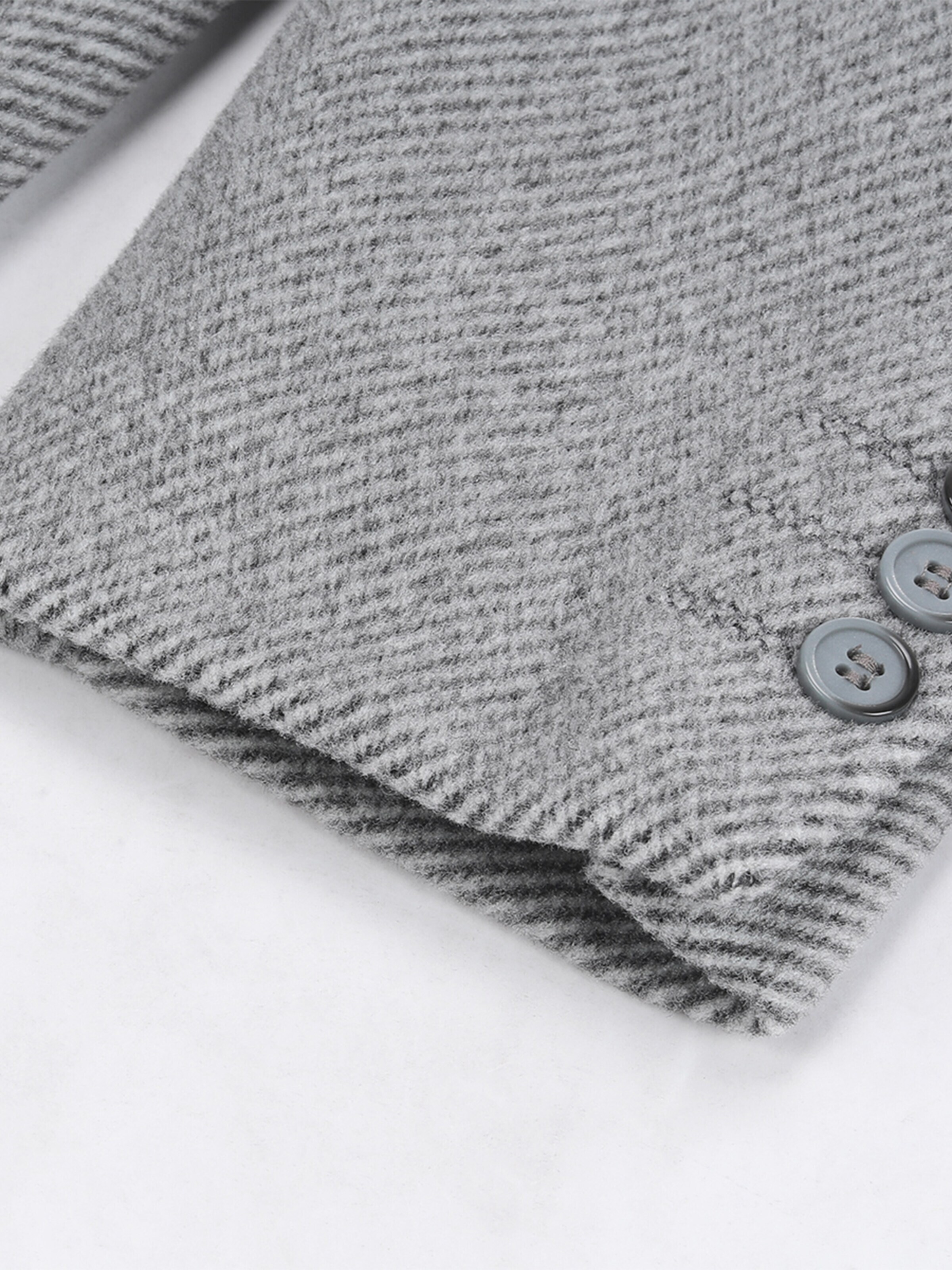 YOUTHUP Slim fit Suit Jacket in Grey