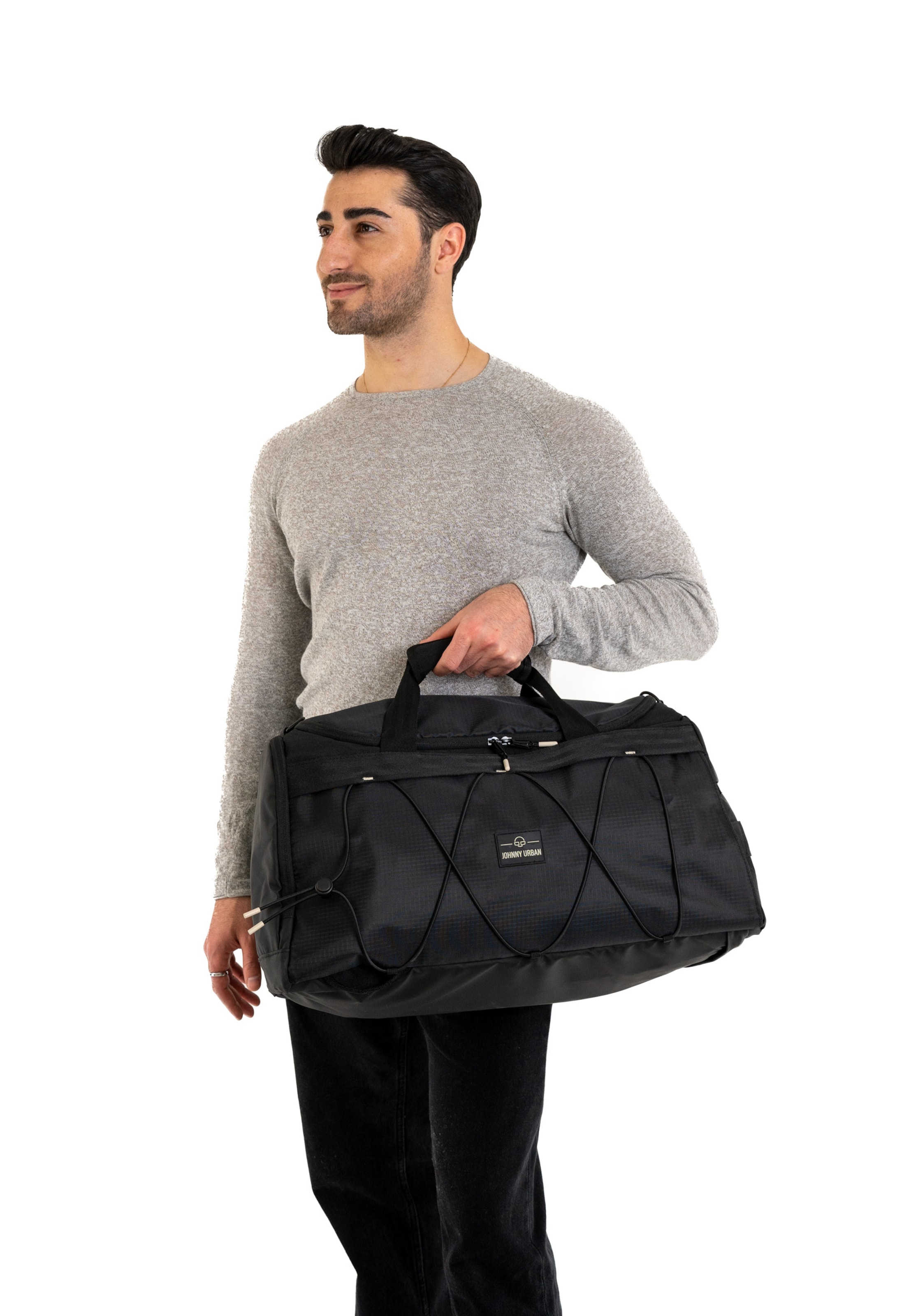 juoda Johnny Urban Sportinis krepšys 'Shawn'