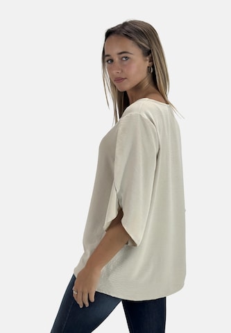 Elara Blouse in Beige