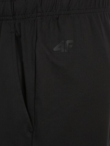 Regular Pantalon de sport 4F en noir