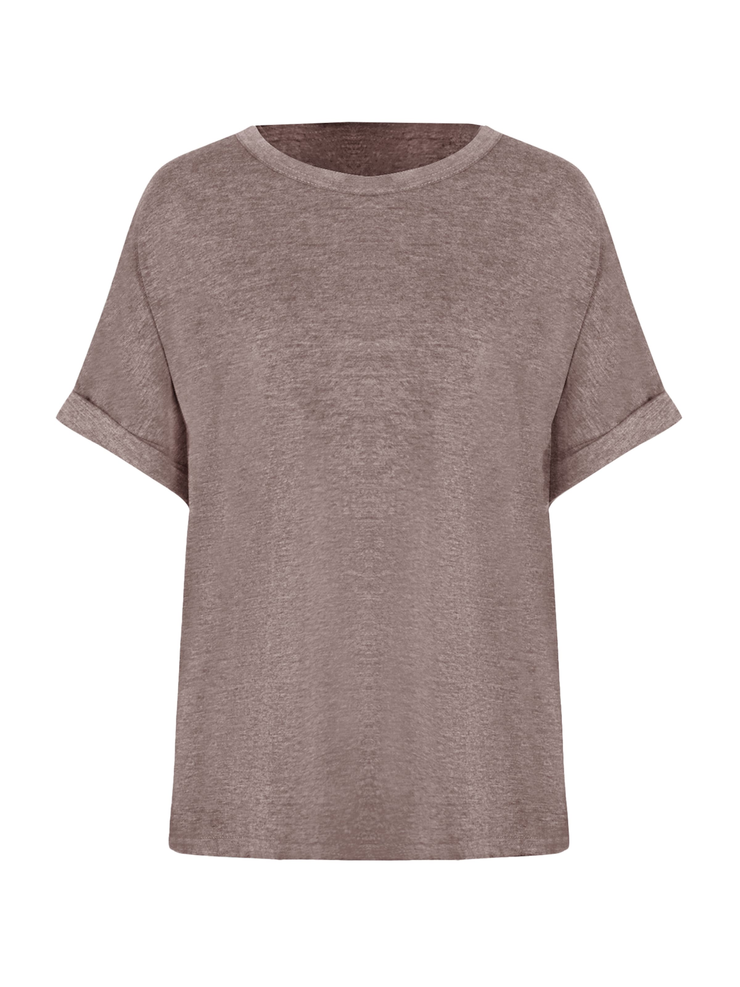 Imily Bela T-Shirt in Braun: Vorderseite