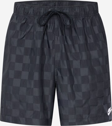 Nike Sportswear Regular Панталон 'CLUB' в черно: отпред