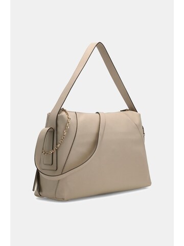 GUESS Schultertasche 'Devon' in Beige