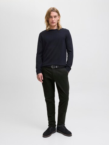 JACK & JONES Slimfit Chinohose 'JJMarco' in Schwarz