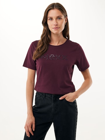 MEXX Koszulka 'Clover' w kolorze czerwony: przód