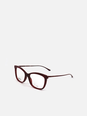 HUGO BOSS Zonnebril in Rood: voorkant