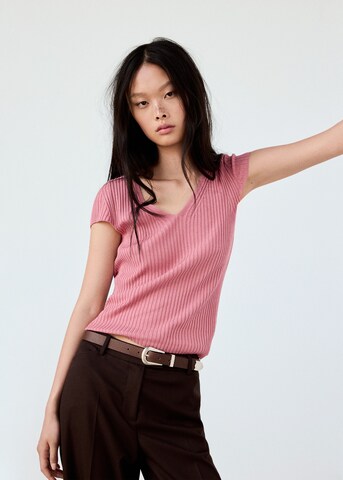 MANGO Sweater 'FRAMBU' in Pink: front