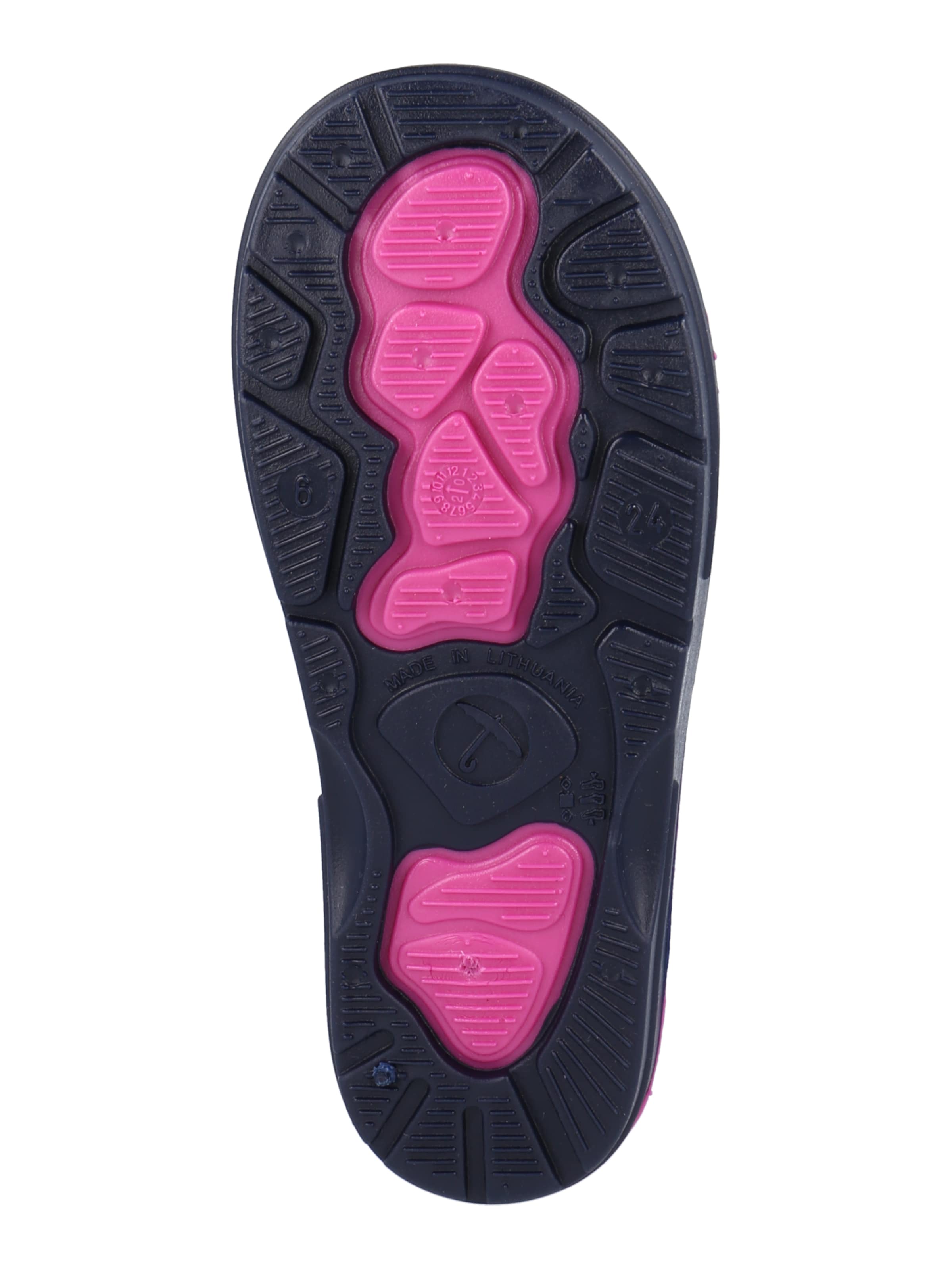 BECK Gummistövel i rosa