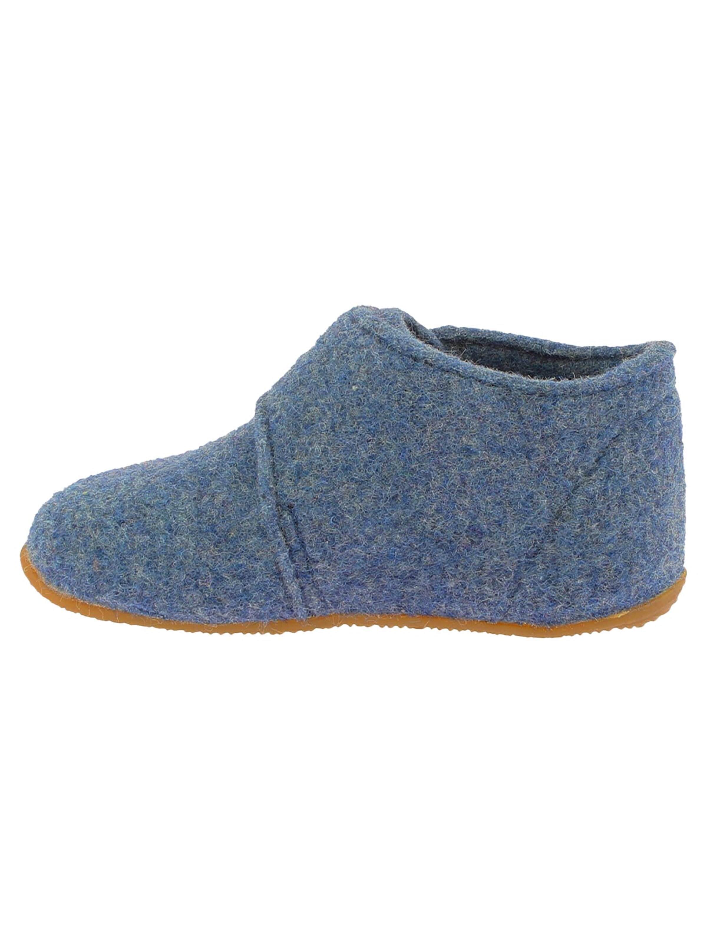 Pantoufle 'Filz' Living Kitzbühel en bleu
