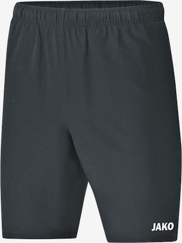JAKO Regular Workout Pants 'Classico' in Grey: front