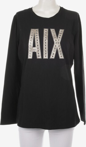 ARMANI EXCHANGE Top & Shirt in L in Black: front