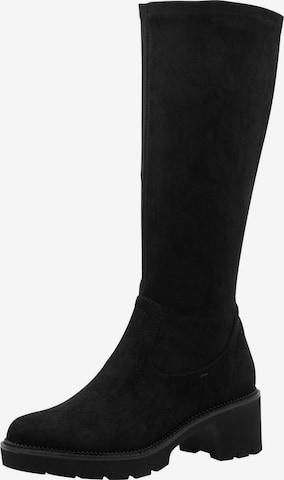 Tamaris Boot in Black: front
