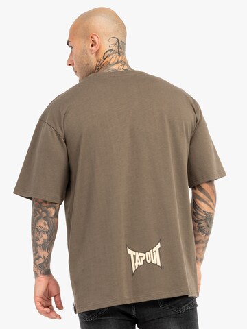 T-Shirt ' DOYLEN ' Tapout en marron
