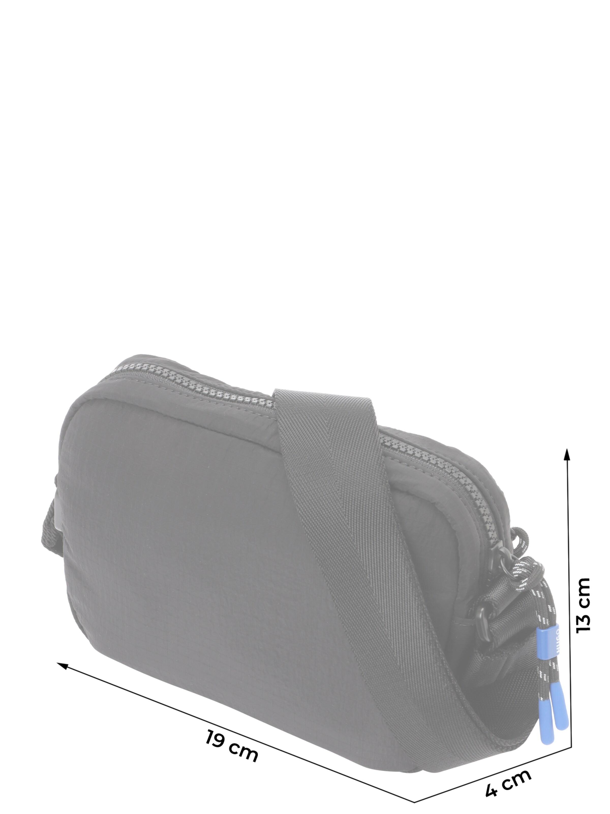 HUGO Umhängetasche 'Vytal' in Schwarz