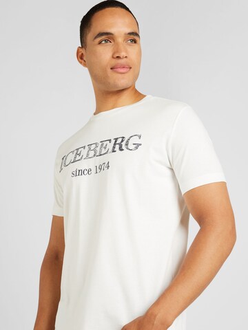 ICEBERG T-Shirt in Weiß