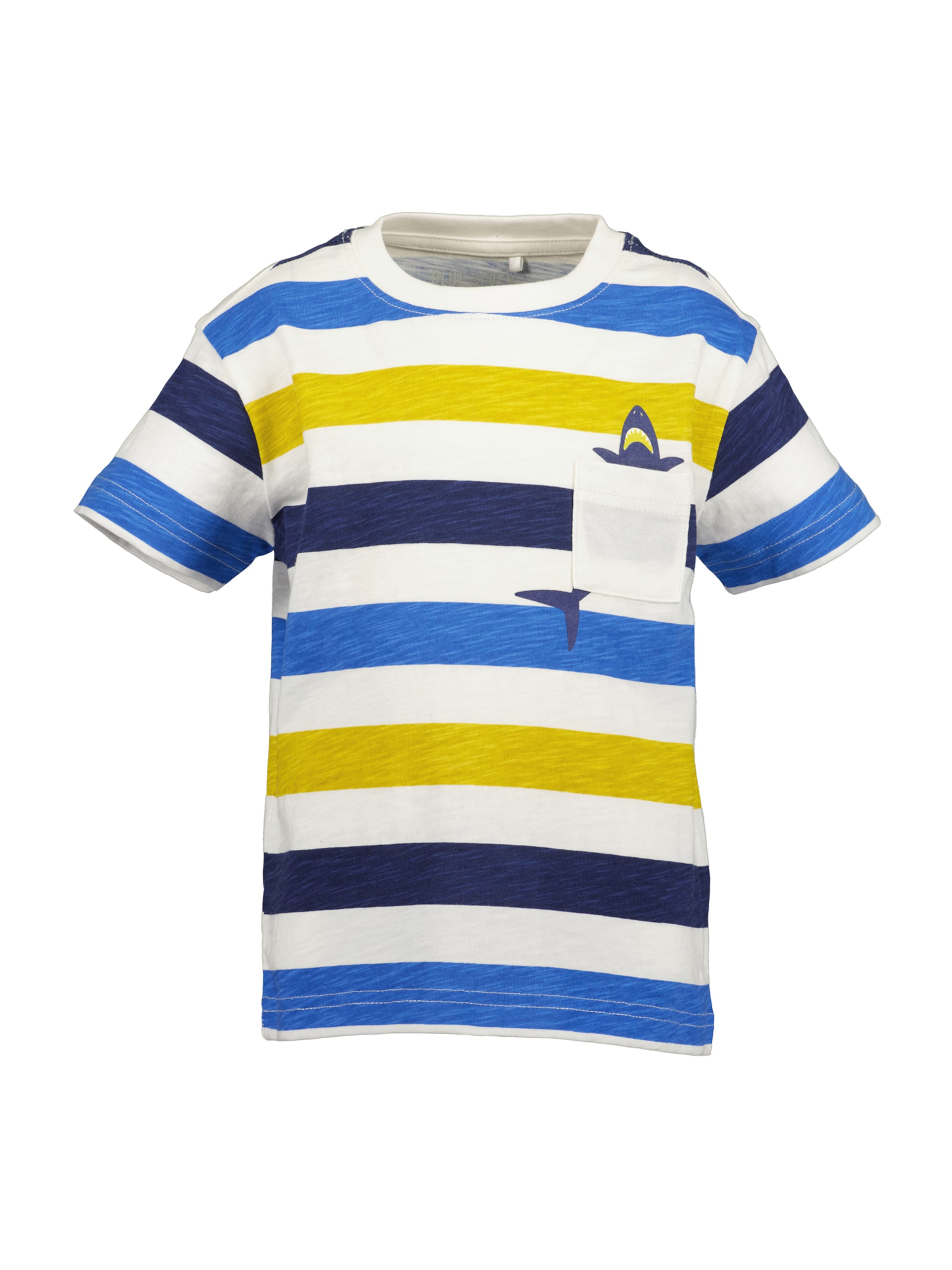 BLUE SEVEN Μπλουζάκι σε λευκό: μπροστά