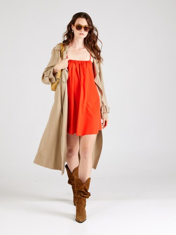 TOPSHOP Summer dress in Red