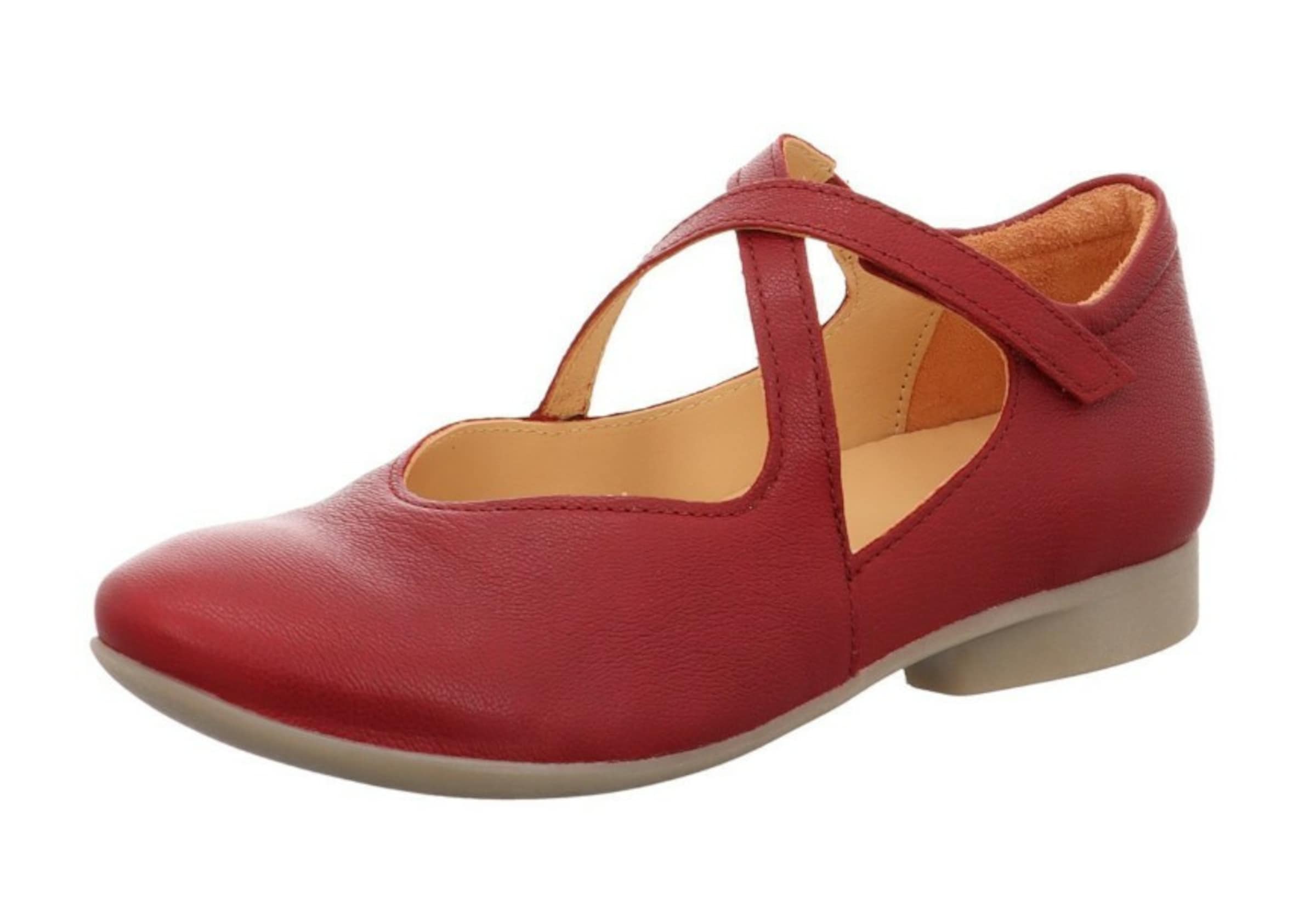 THINK! Ballerina in Rood: voorkant