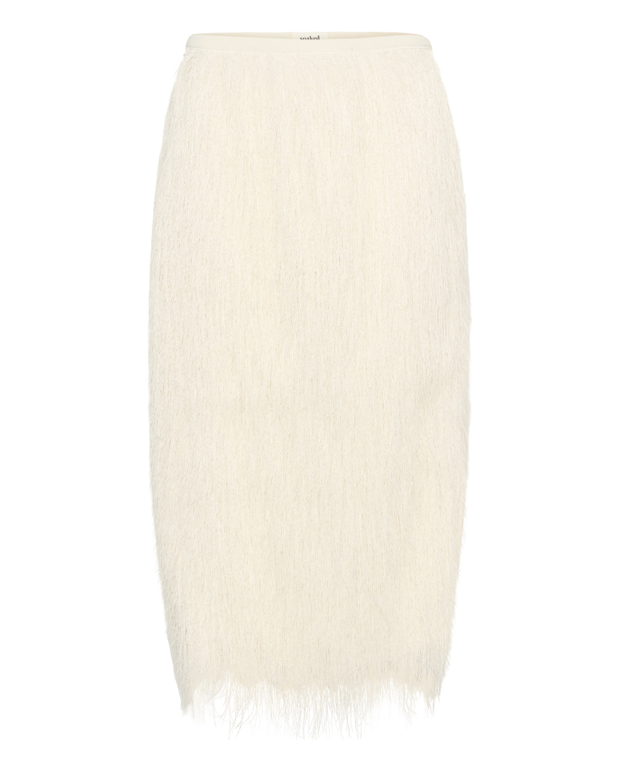 Jupe 'SLDacre' SOAKED IN LUXURY en blanc : devant
