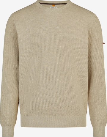 redmond Pullover 'Basic' in Beige: Vorderseite