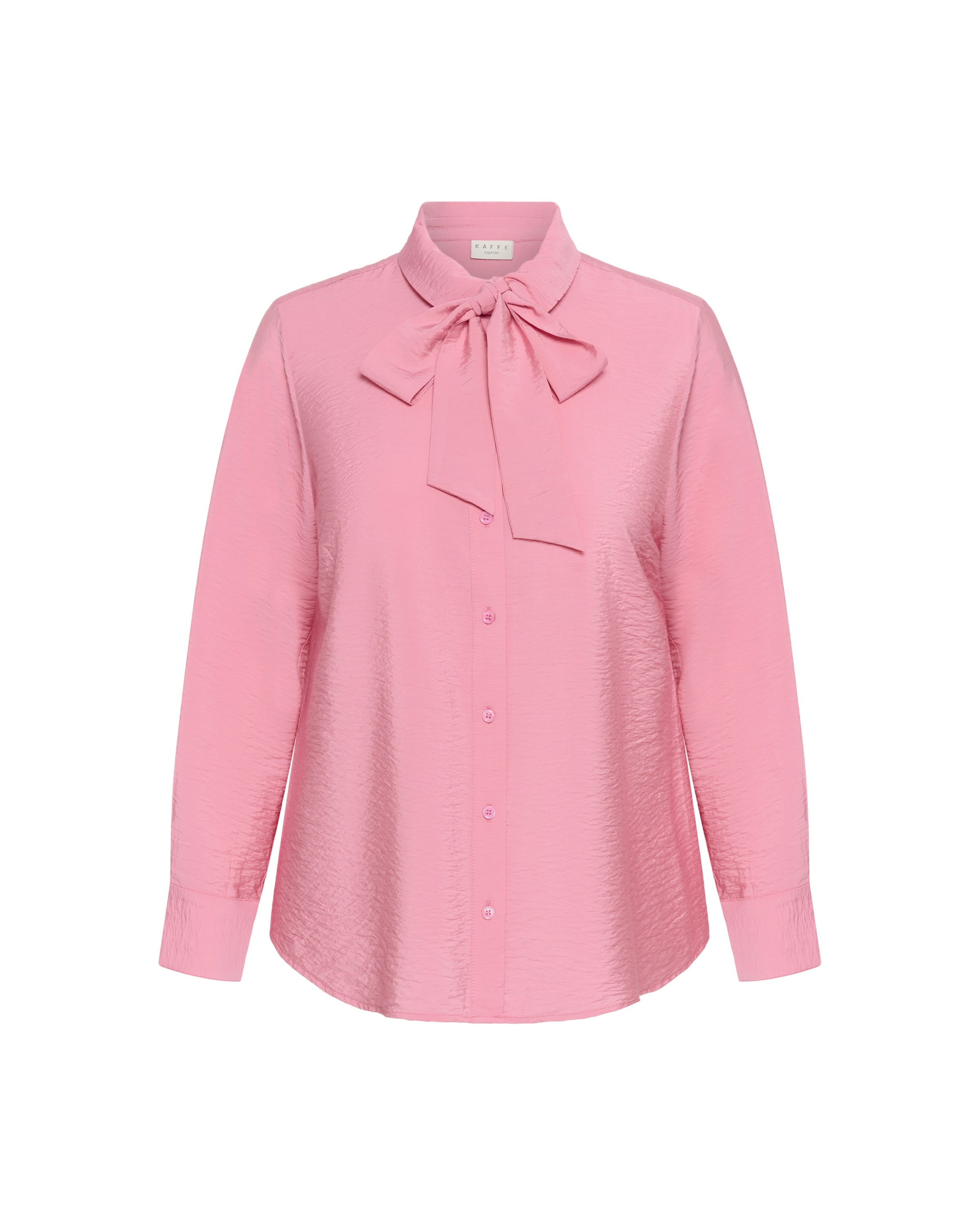 Chemisier 'Gila' KAFFE CURVE en rose : devant