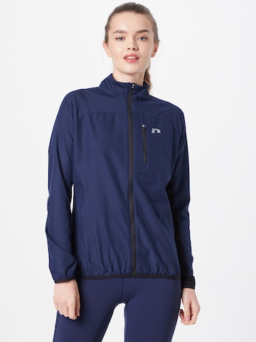 Newline - Chaqueta deportiva en azul: frente