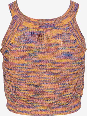 PIECES Knitted Top 'KERA' in Orange
