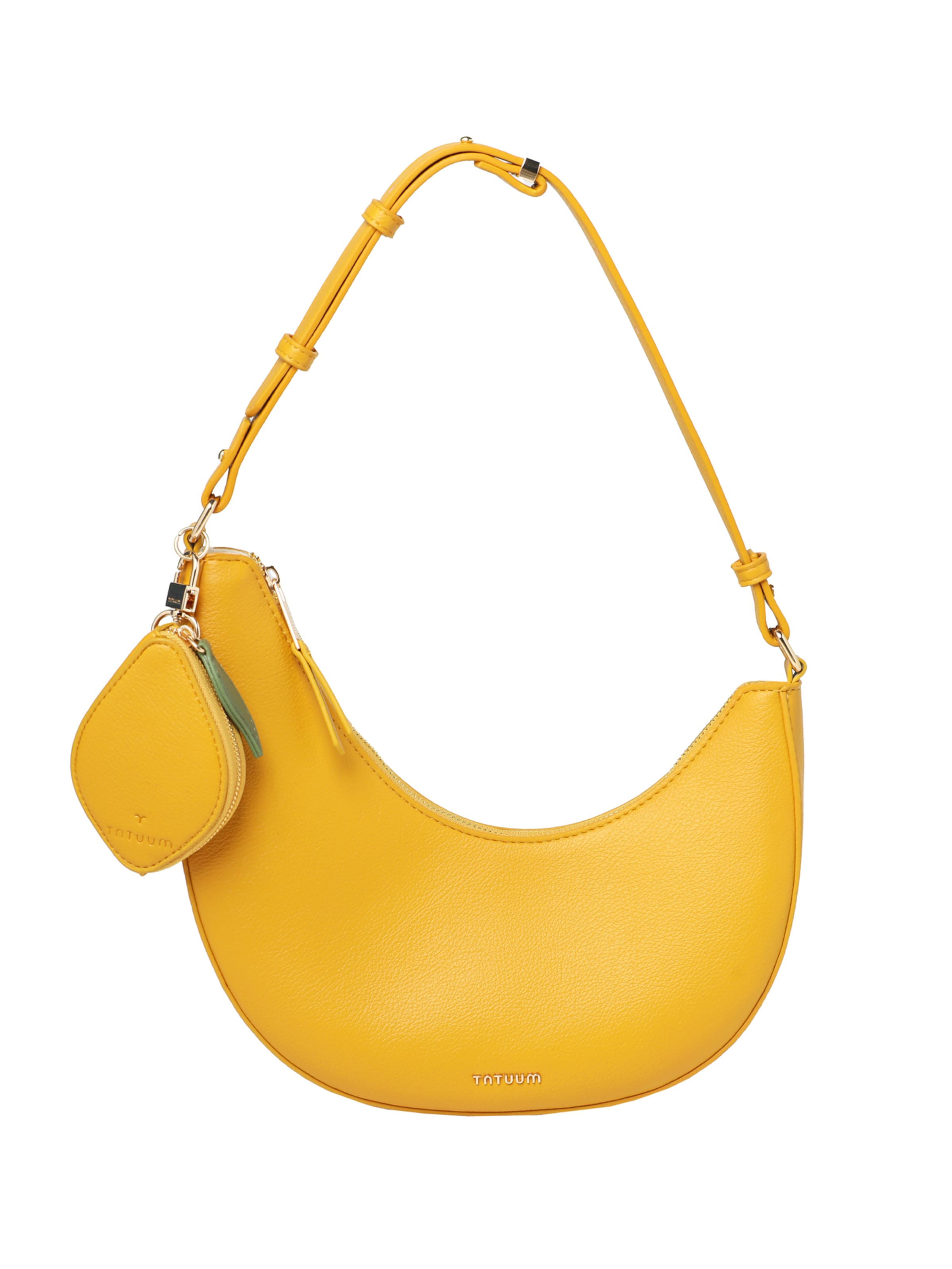Sac bandoulière 'Tropika' TATUUM en jaune : devant