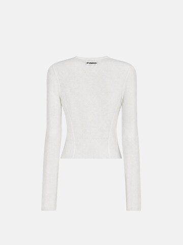 Giacchetta 'PINKO METEORA CARDIGAN Maglieria' di PINKO in bianco