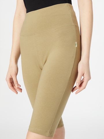 Skinny Leggings 'Cycle' di Urban Classics in verde