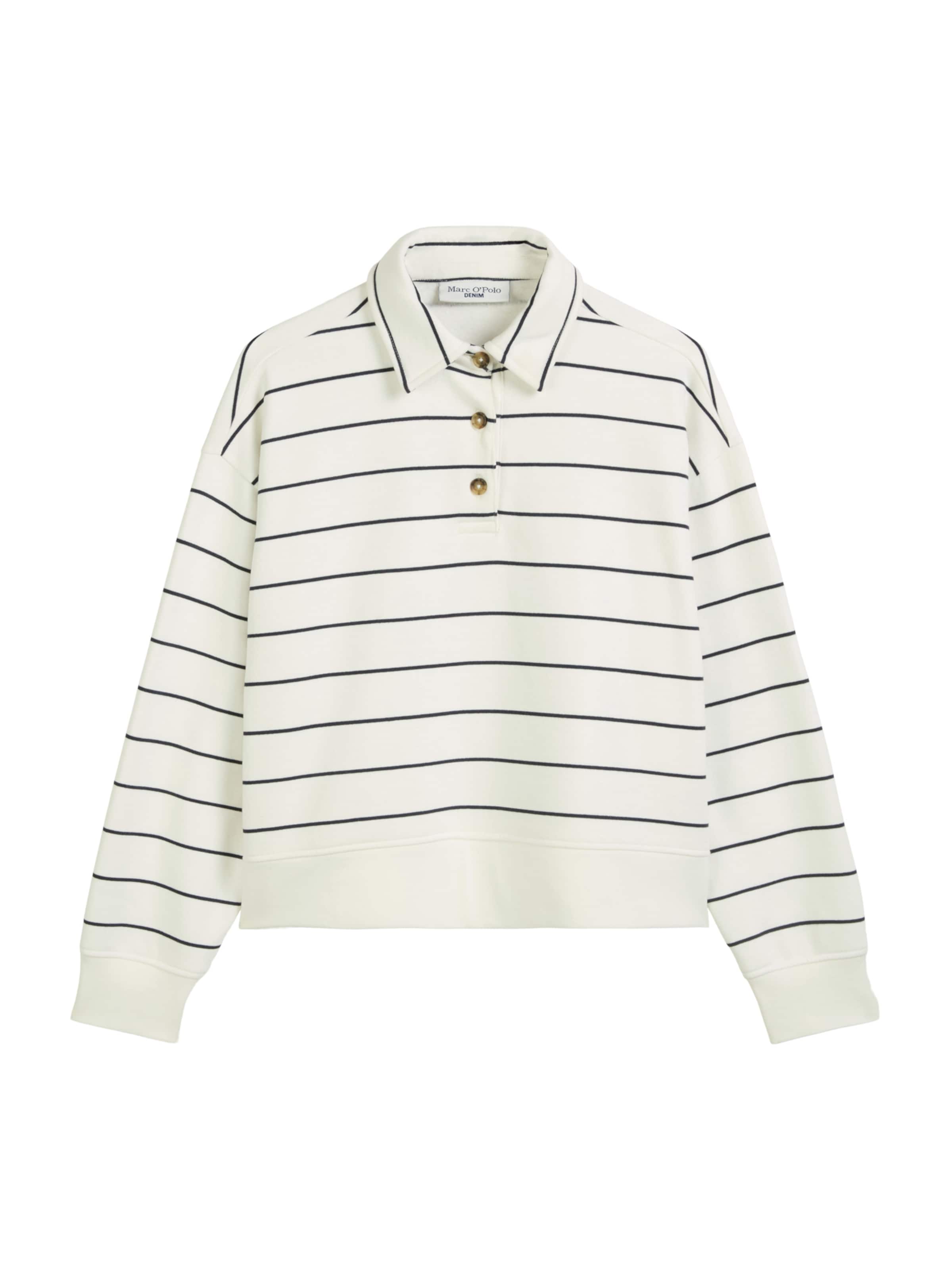 Marc O'Polo DENIM Mikina – bílá: přední strana