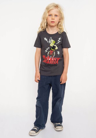 LOGOSHIRT Shirt 'Asterix le Gaulois' in Blauw
