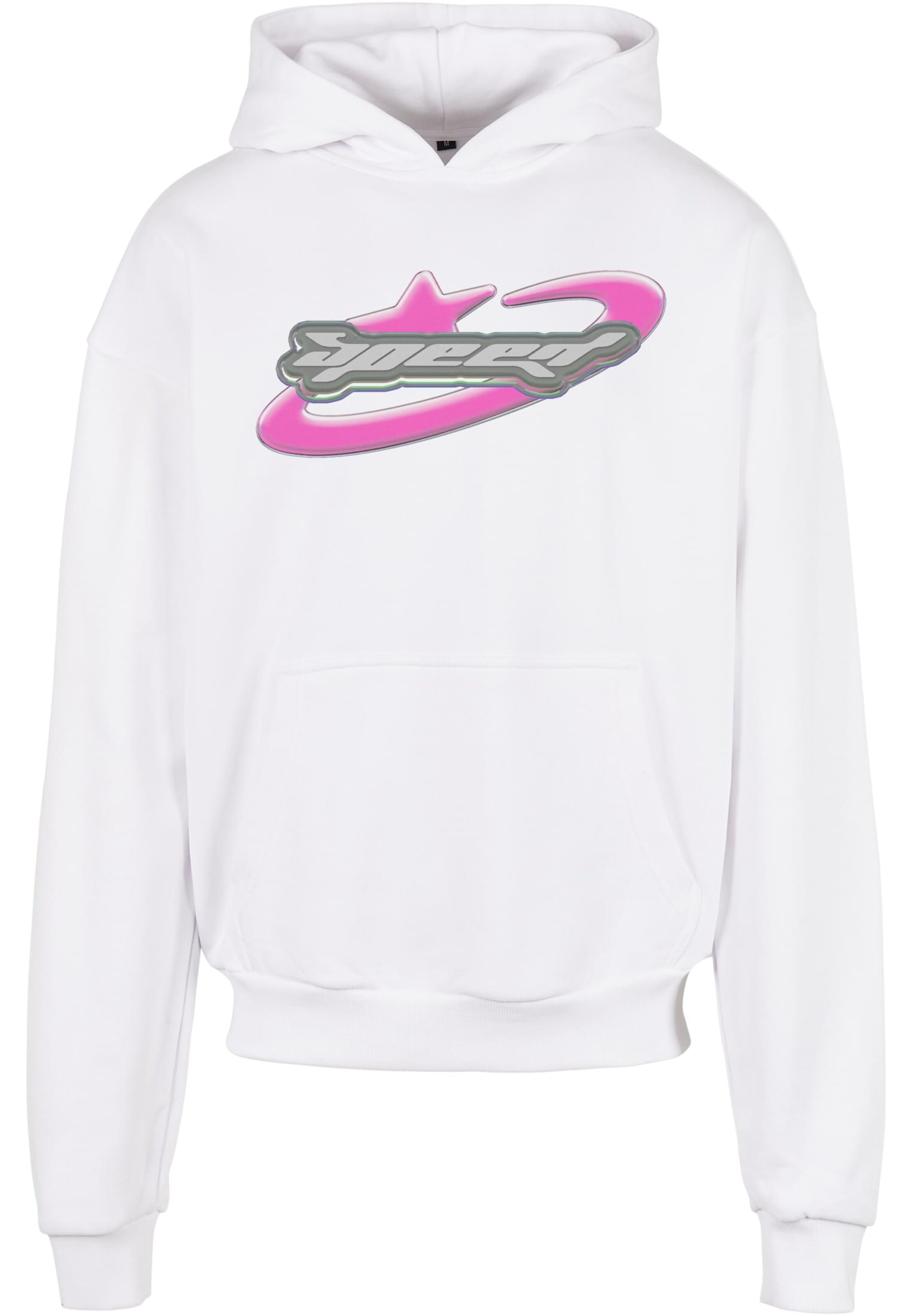 Sweat-shirt MT Upscale en blanc : devant