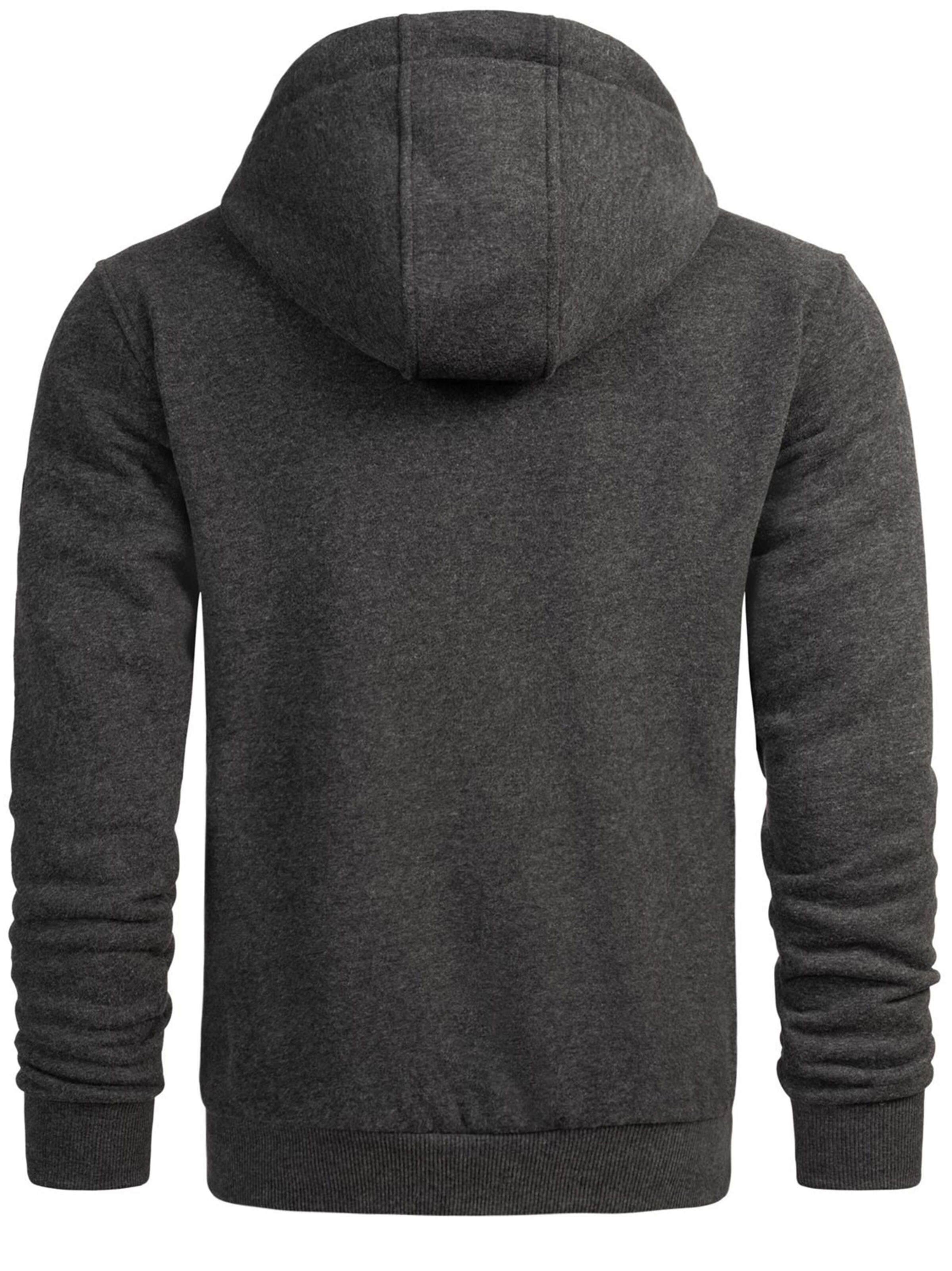 Alessandro Salvarini Sweatjacke 'Gilio' in Grau