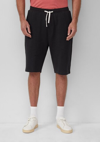 Regular Pantalon s.Oliver en noir : devant