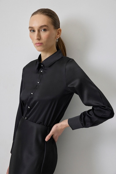 Touche Prive Blouse bodysuit in L in Black, Item view