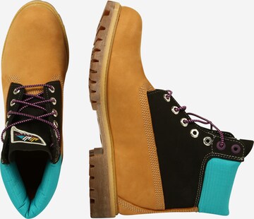 TIMBERLAND Μπότες με κορδόνια '6 Inch Premium' σε καφέ