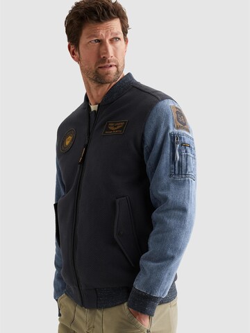 Giacca di mezza stagione 'Hybrid jacket with badges' di PME Legend in blu