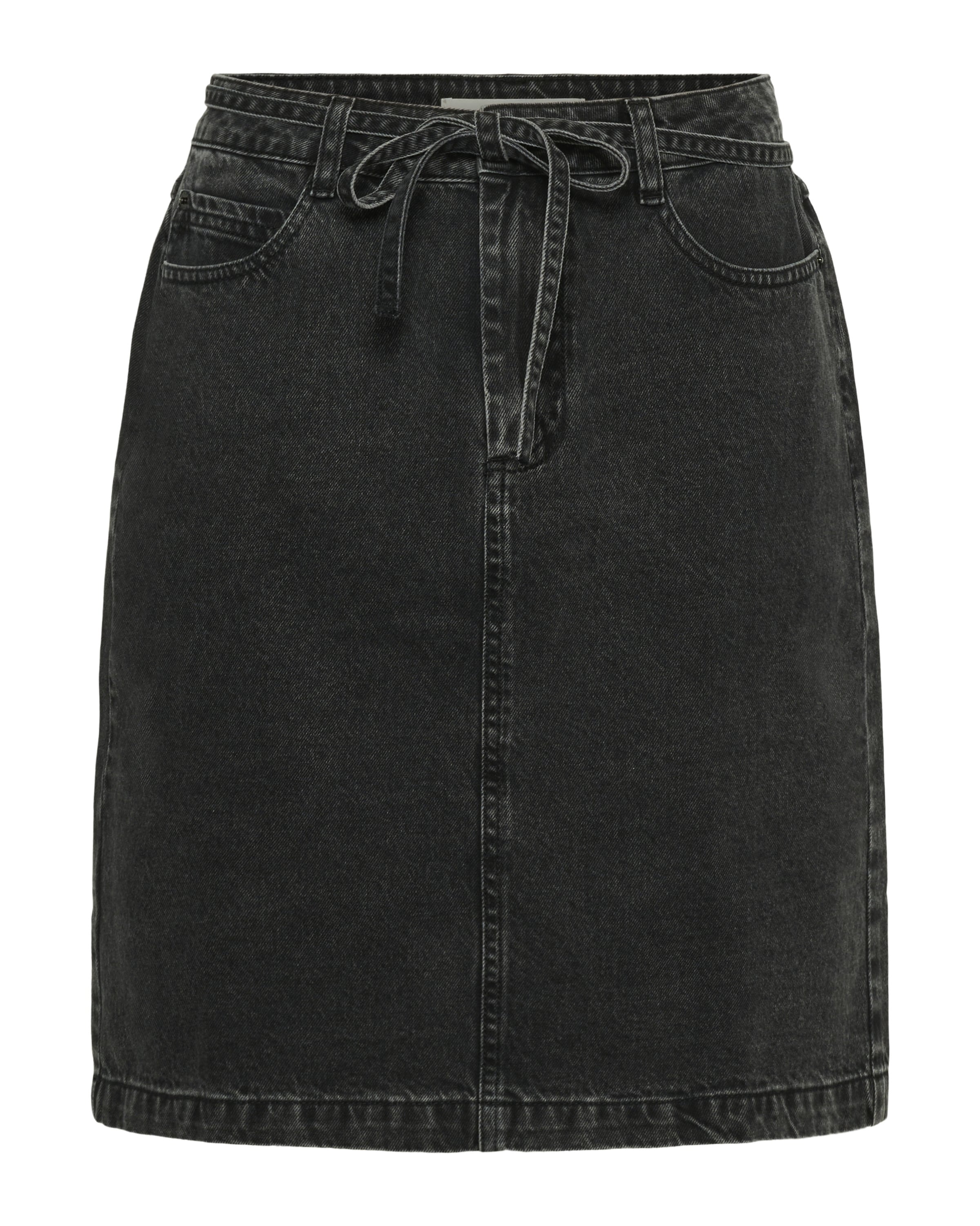 Kaffe Rok &#x27;Carly&#x27; in Zwart: voorkant