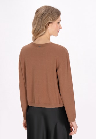 DreiMaster Klassik Gebreid vest in Beige