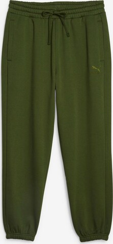 PUMA Pants in Green: front