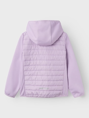 NAME IT Outdoorjacke in Lila