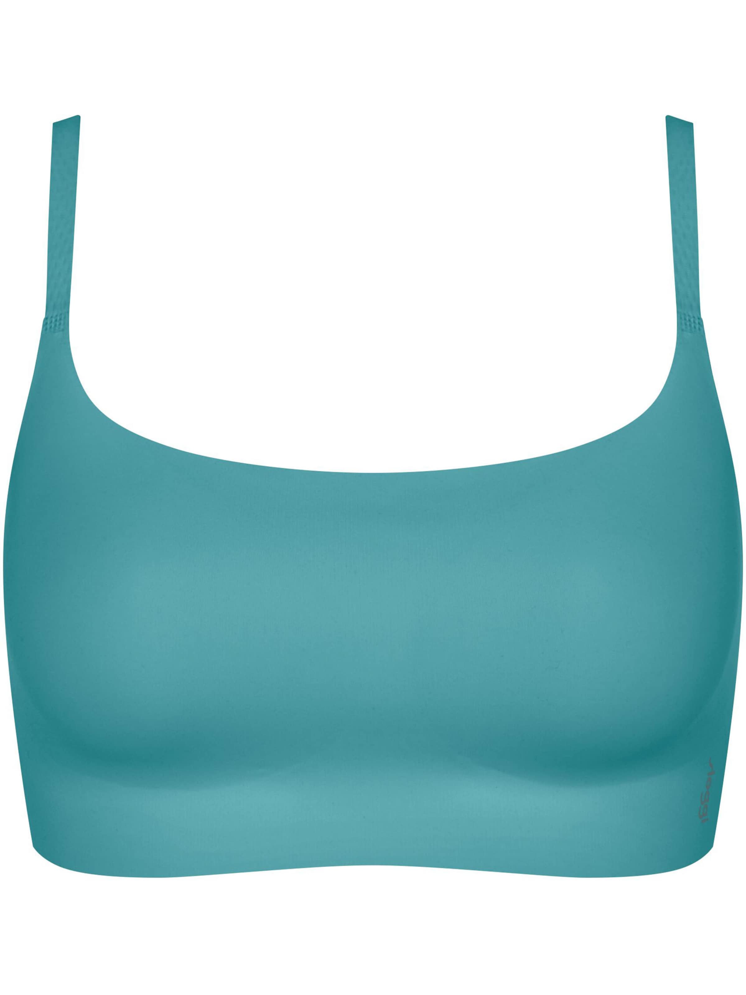 SLOGGI Bustier BH 'Zero Feel 2.0' in Blauw: voorkant