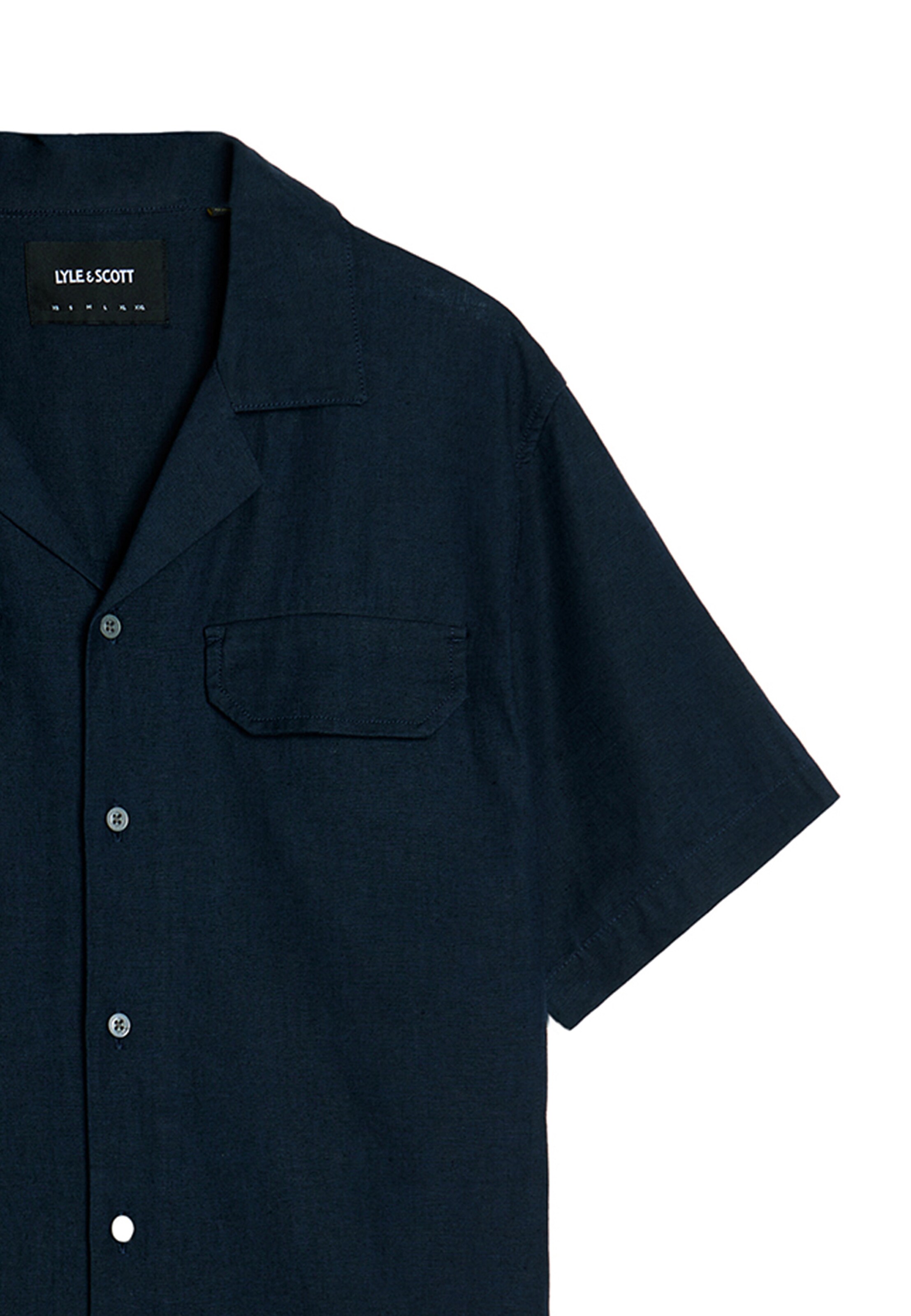 Coupe regular Chemise Lyle & Scott en bleu