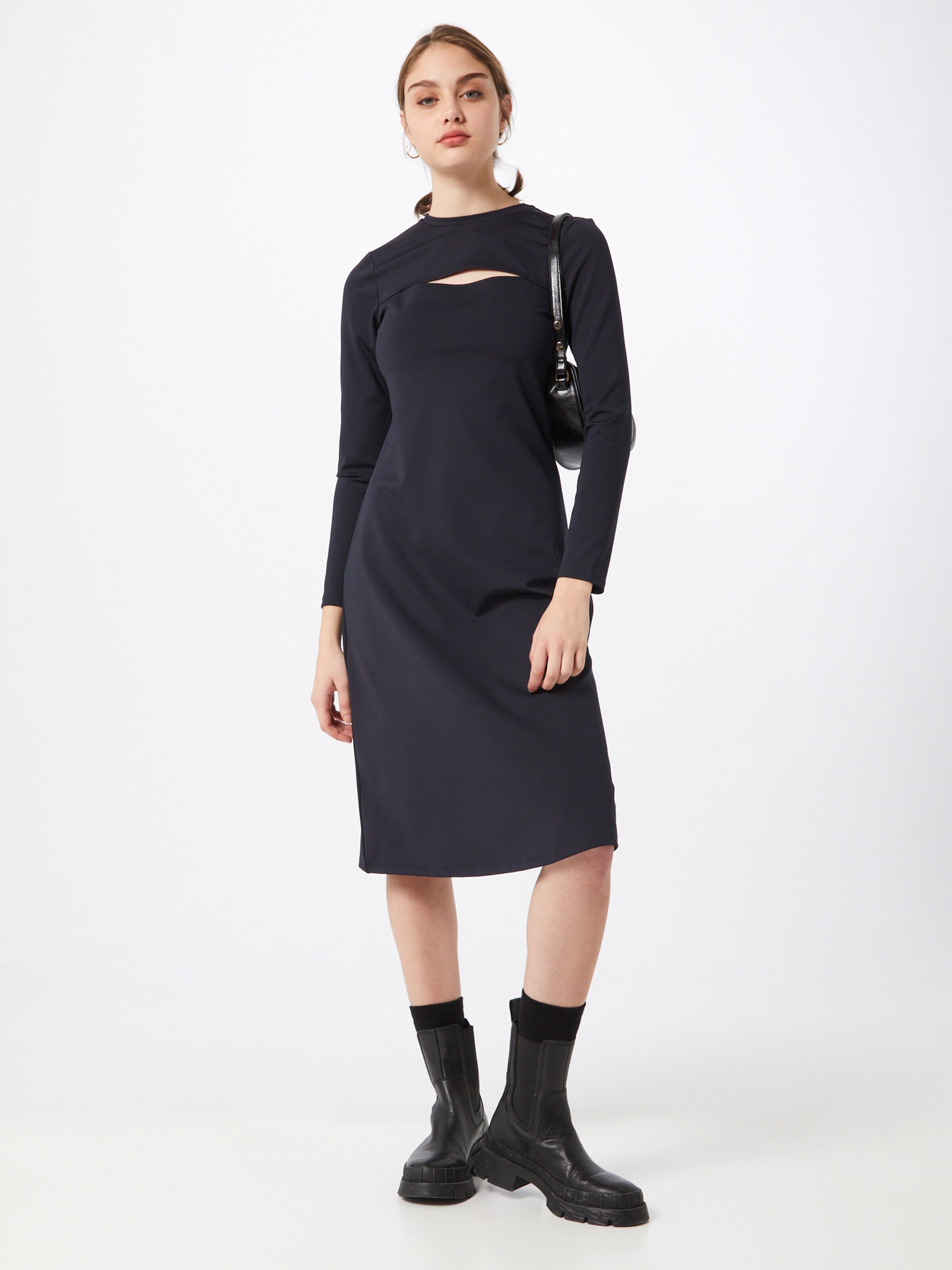 Frauen Große Größen NU-IN Kleid in Schwarz - NX99370 Frauen Große Größen NU-IN Kleid in Schwarz - NX99370
