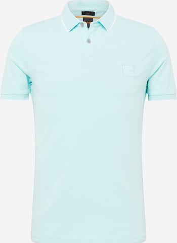 BOSS Orange Shirt 'Passertip' in Blauw: voorkant